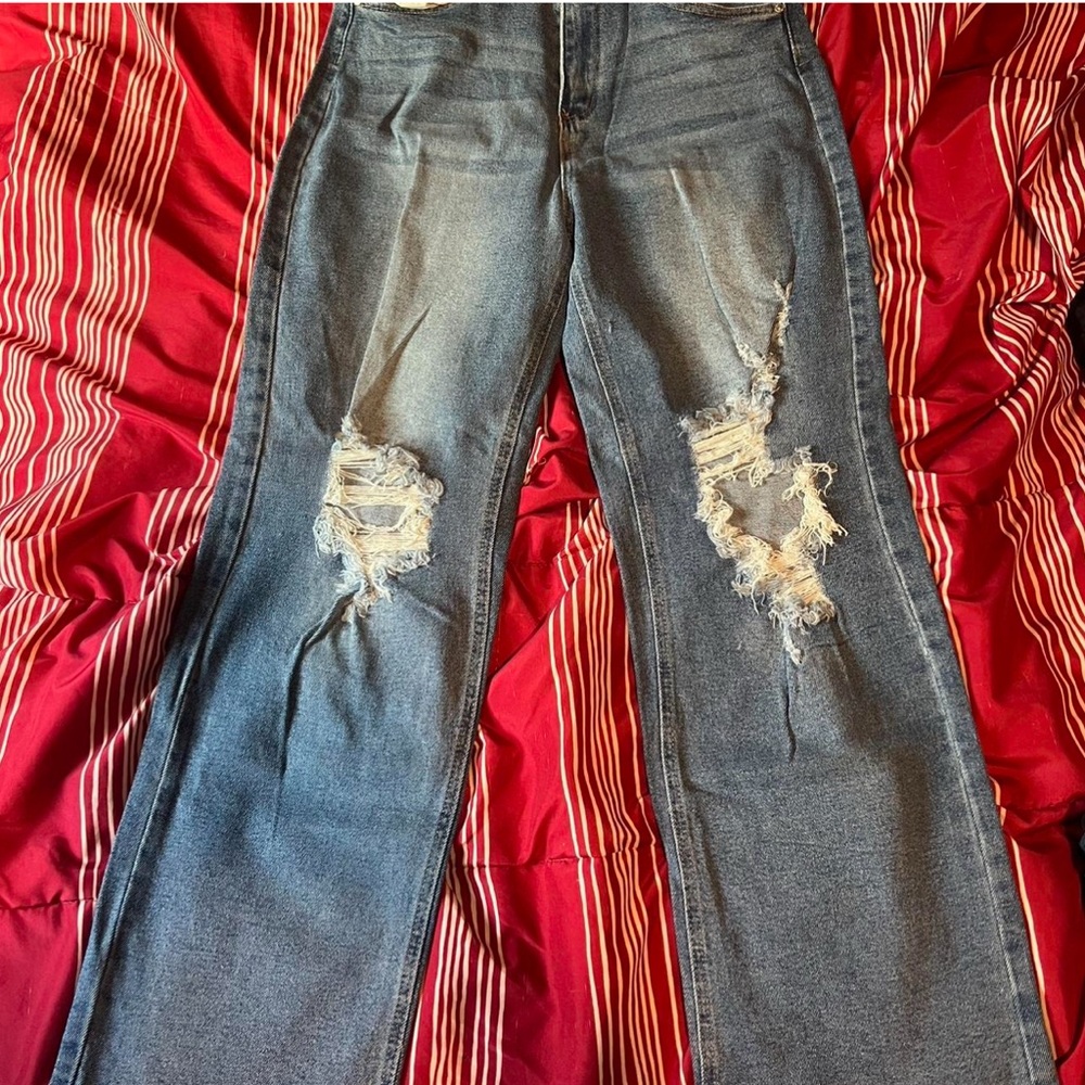 almost famous distressed jeans